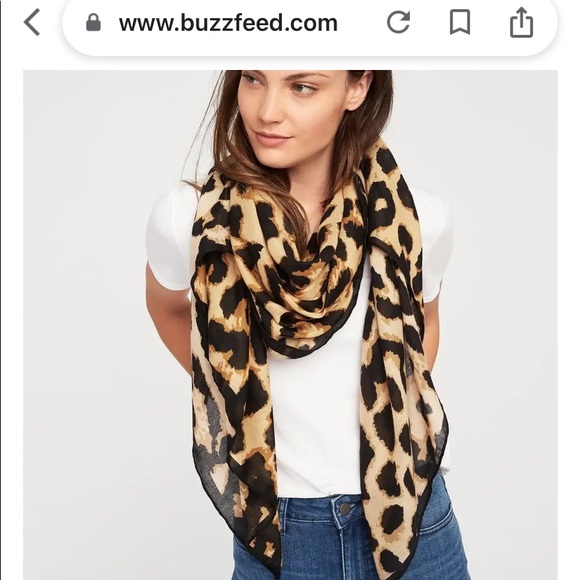 ON Leopard Ocelot Lightweight Scarf - Picture 2 of 5